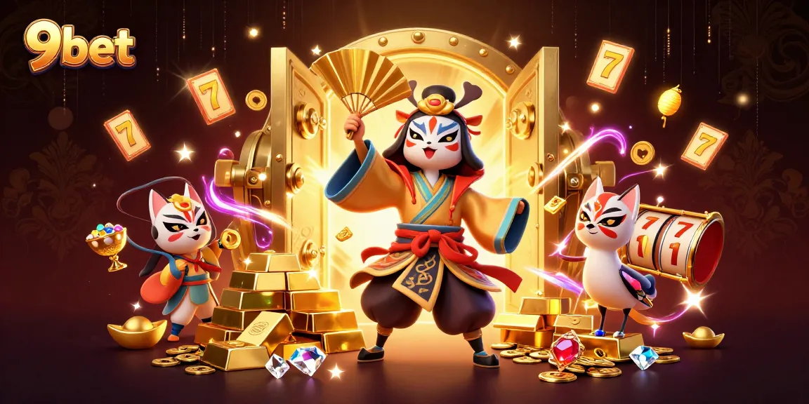 Experience thrilling wins at 9bet with dynamic characters and vibrant casino elements.