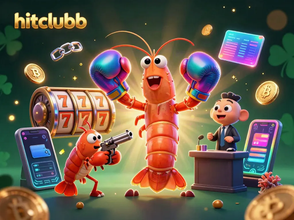 Experience the thrill of hitclubb gaming with vibrant 3D characters showcasing high stakes and jackpot excitement.