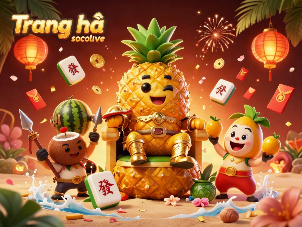 Experience excitement on Trang chủ socolive with a vibrant casino scene featuring animated characters and dynamic gaming elements.