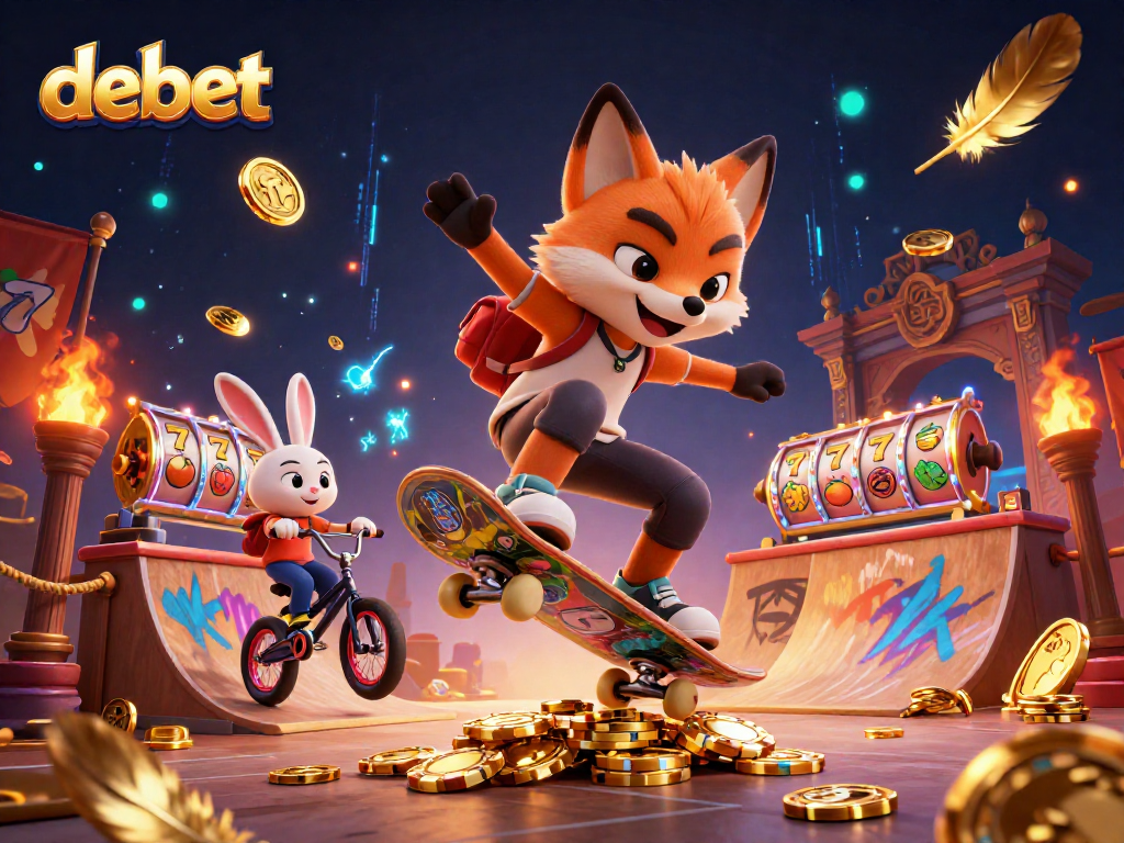 Witness debet in action with vibrant casino-themed graffiti and thrilling gaming elements in a dynamic scene.