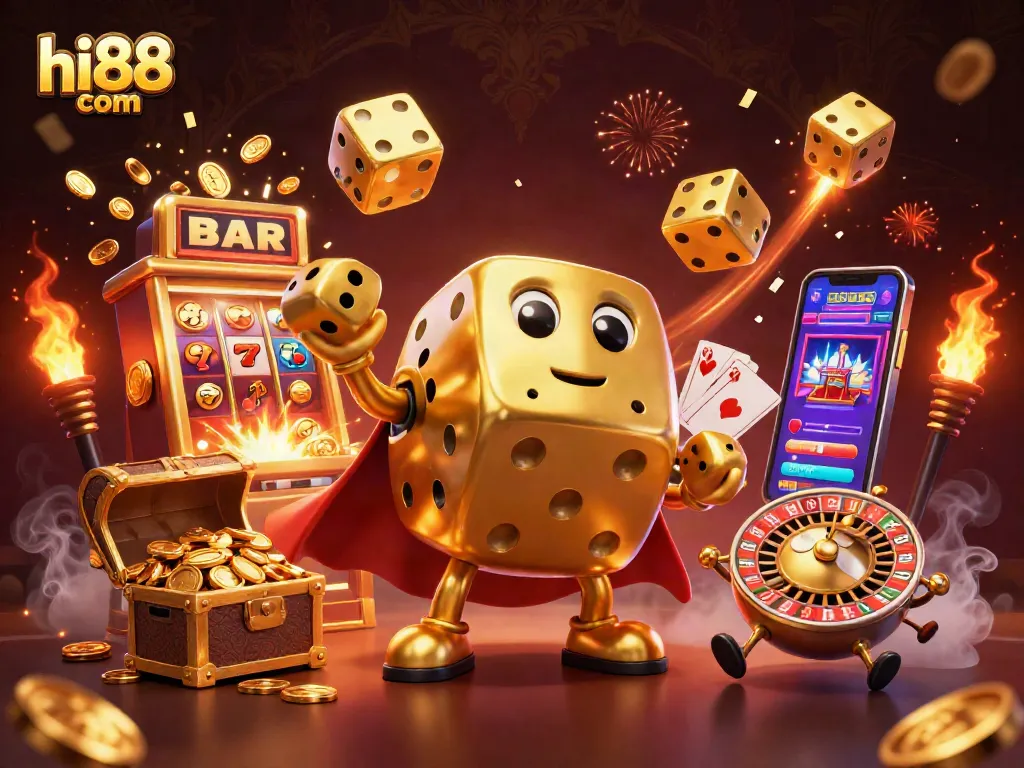 Spin the reels at hi88 com with exhilarating casino vibes and golden dice adventures.