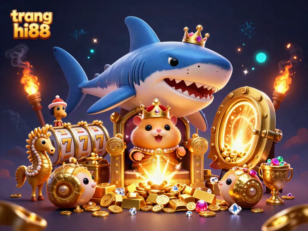 Experience the thrill of slots and casino gaming with trang hi88 in an ultra-detailed fantasy setting.