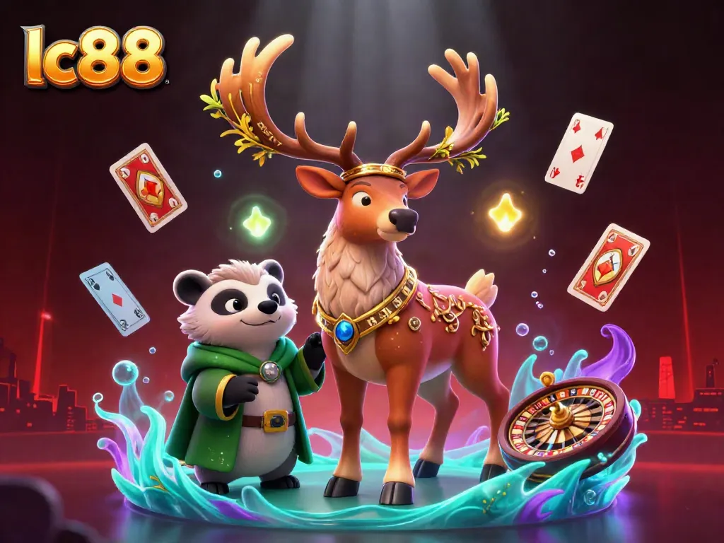 Experience the excitement with lc88 in a vibrant casino scene filled with rich game elements.