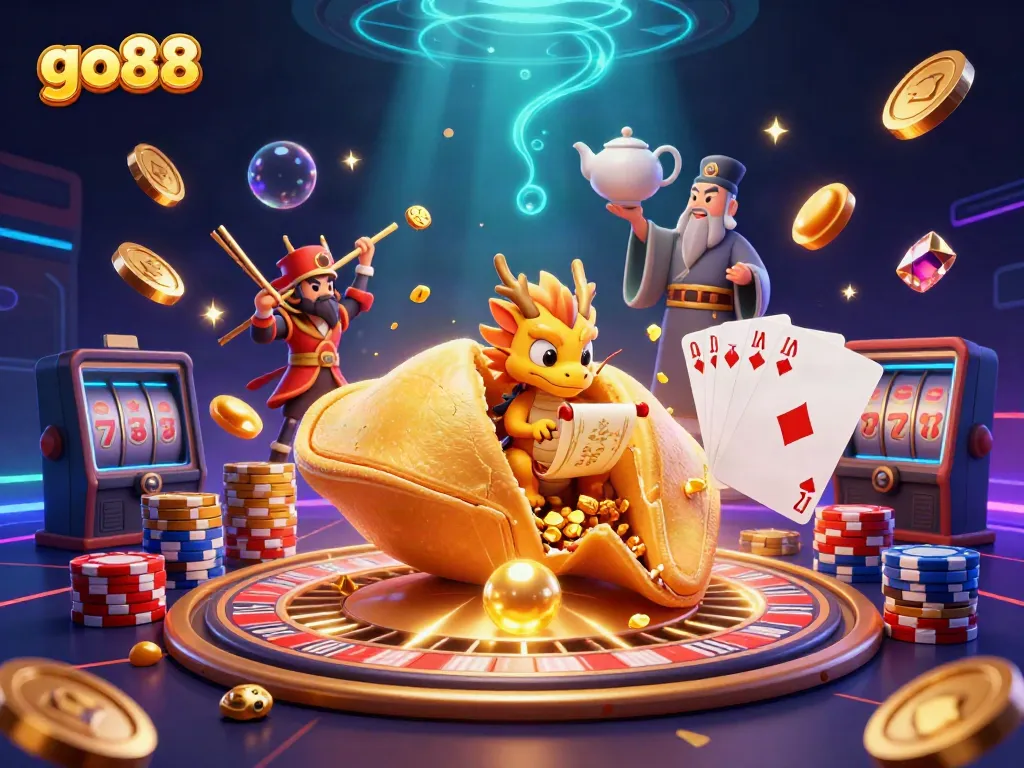 Play exciting games at go88 with golden fortune symbols and dazzling casino elements.