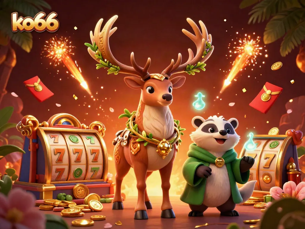 Join the excitement at ko66 with vibrant casino games and a magical atmosphere brought to life.