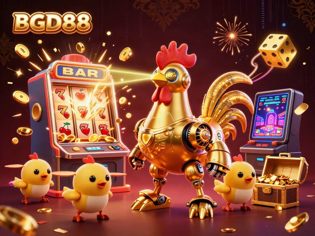 Engage in thrilling gameplay with BGD88's vibrant 3D casino experience featuring lively characters and exciting games.
